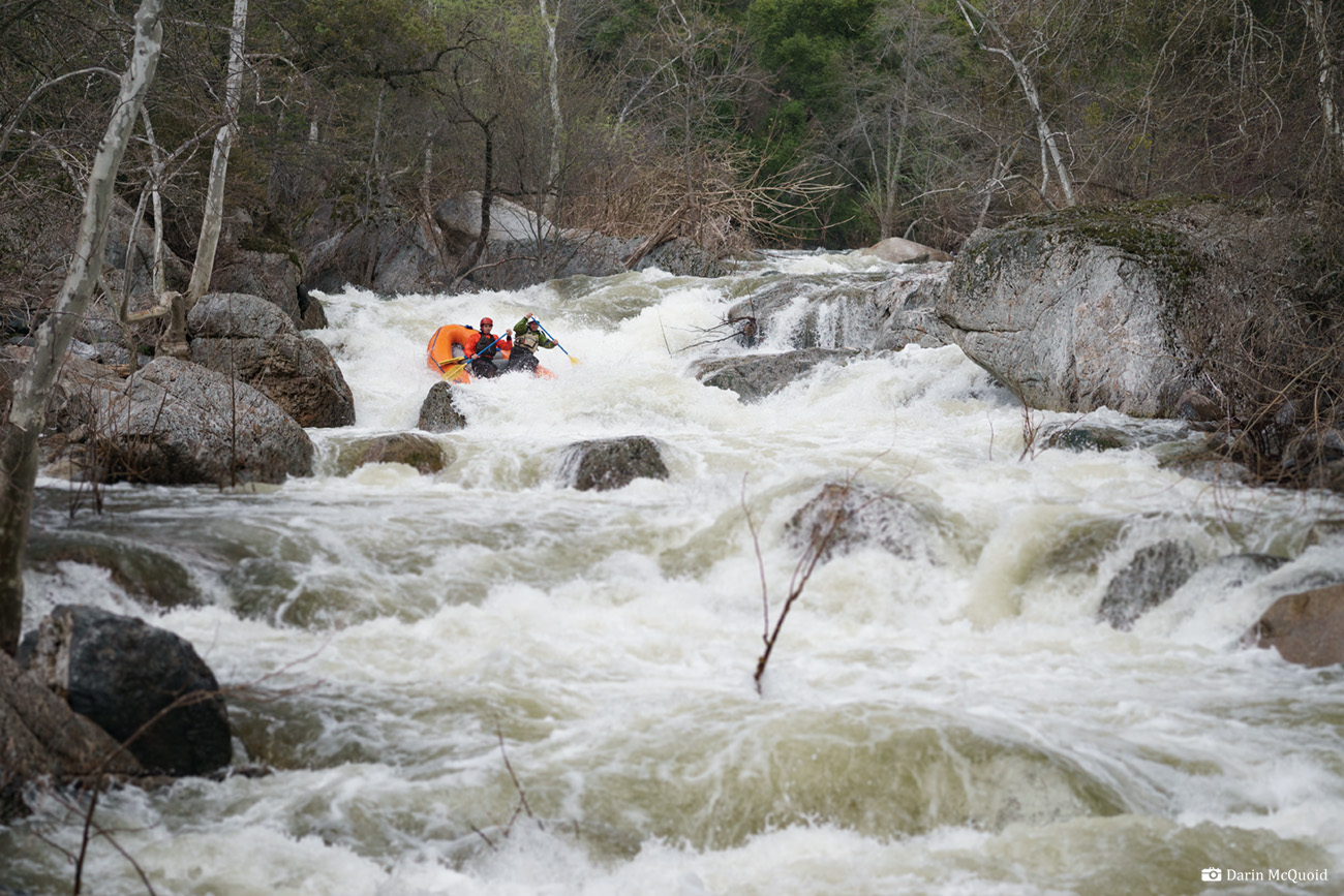 kaweah river north fork cherry falls kayak kayaking paddling yucca flat