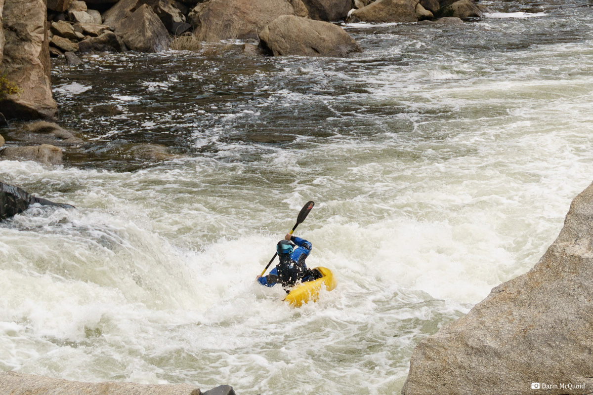 whitewater kayaking river California san joaquin patterson bend photography paddling