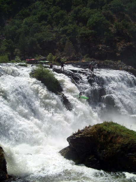 Devin Knight kayaking in Northern California