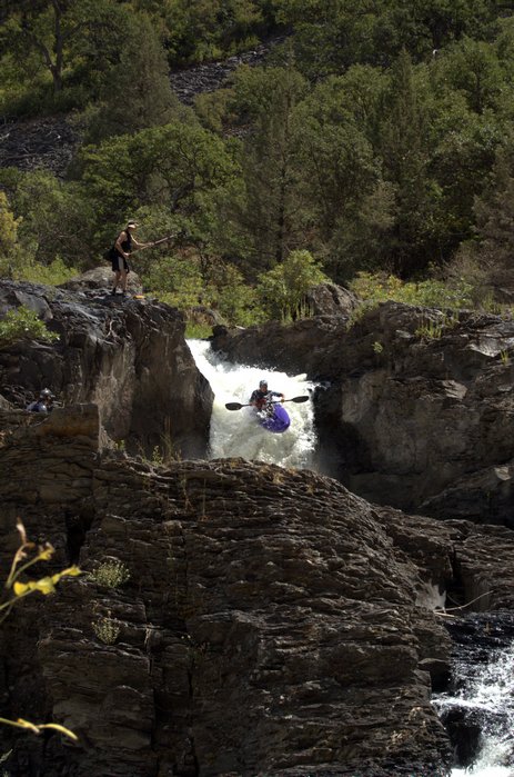 Pit River Falls, whitewater kayaking in Northern California