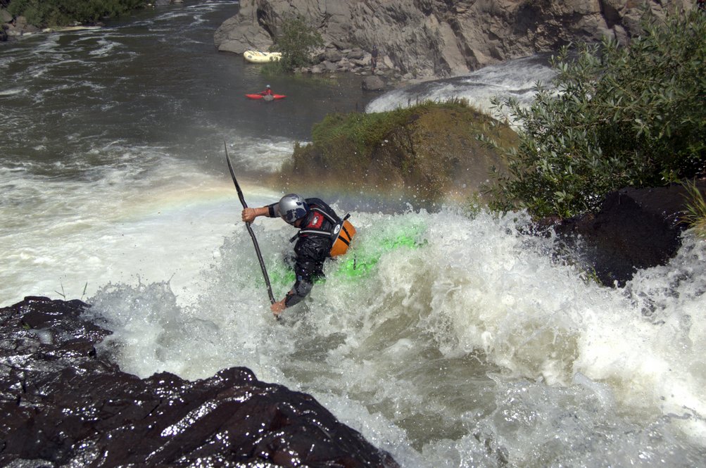 Pit River Falls, whitewater kayaking in Northern California